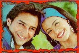 Saif with Kajol