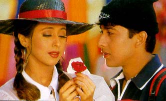 Urmila Matondkar and Aftab in Mast