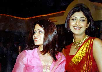 Shamita and Shilpa Shetty