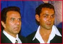 Dharmendra and Bobby Deol