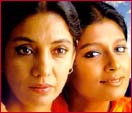 Shabana Azmi and Nandita Das in Fire