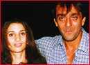 Rhea and Sanjay Dutt