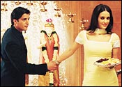 Jimmy and Sanjana in Mere Yaar Ki Shaadi Hai