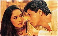 Shah Rukh, Madhuri Dixit