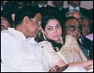 P Chidambaram with Tina Ambani