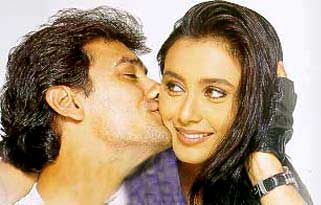 Aamir Khan and Rani Mukherjee