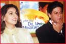 Juhi Chawla and Shah Rukh Khan