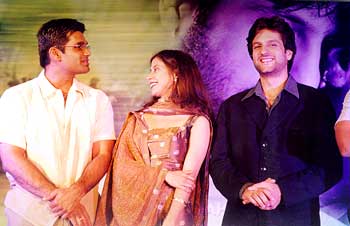 Sunil Shetty, Urmila Matondkar and Fardeen Khan