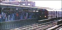 The Jackson Heights railway station