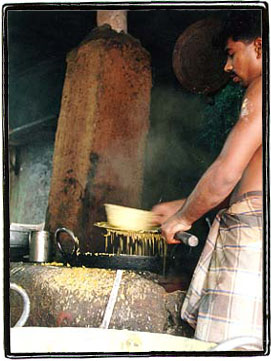 Making chewda