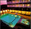 The pool at the Taj Residency Calicut