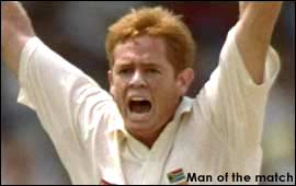 Shaun Pollock - Man of the match