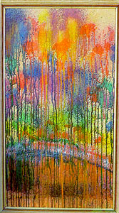 Radhika's painting: Reflections (Sydney, 1987)