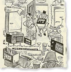 An R K Laxman cartoon